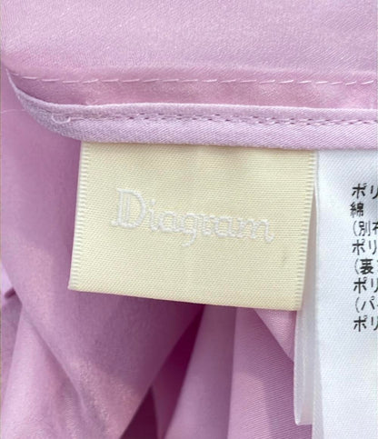 Diagram 長袖シアーシャツ シアーコンビオーバーシャツ レディース SIZE 36 (S) ダイアグラム