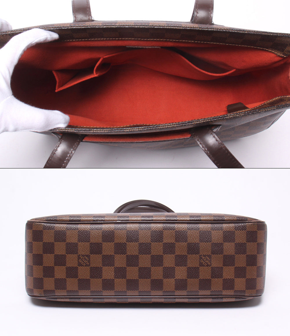 LOUIS VUITTON トートバッグ ショルダーバッグ 肩掛け パリオリPM ダミエ エベヌ N51123 レディース ルイ・ヴィトン