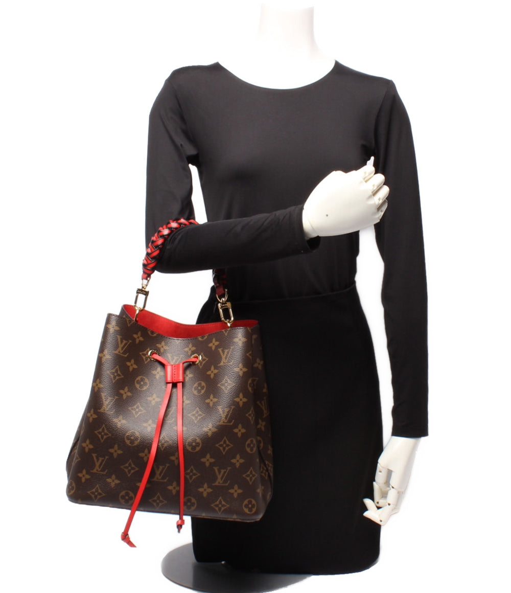 美品 LOUIS VUITTON 3way ハンドバッグ ショルダーバッグ 肩掛け 斜め掛け ネオノエ モノグラム M43985 レディース ルイ・ヴィトン