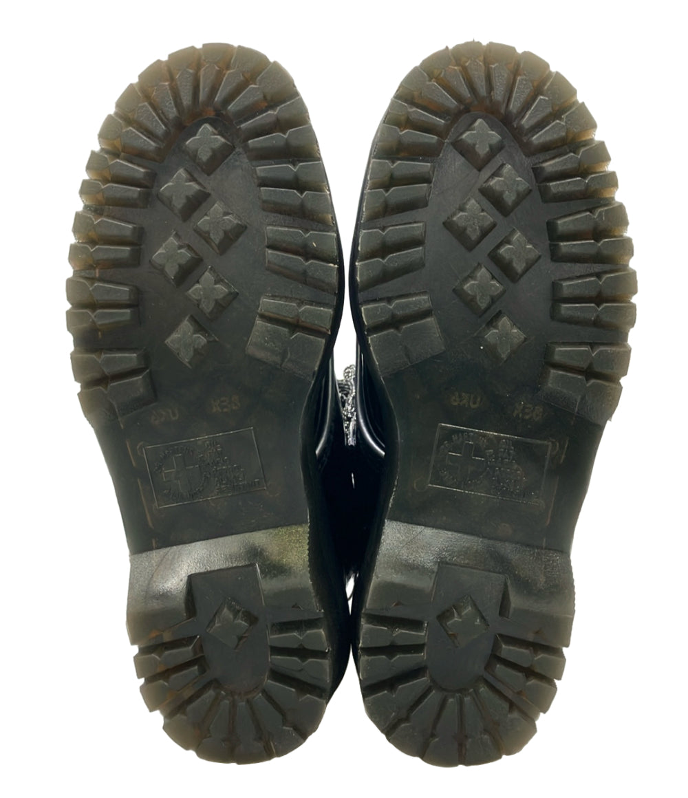美品 Dr.Martens エナメルショートブーツ MOLLY レディース SIZE UK 6 ドクターマーチン