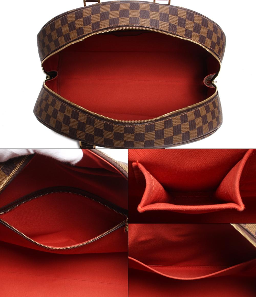 ルイヴィトン ハンドバッグ ボストンバッグ ダブルファスナー開閉式 ゴールド金具 ノリータ24 ダミエ エヌベ N41454 レディース Louis Vuitton