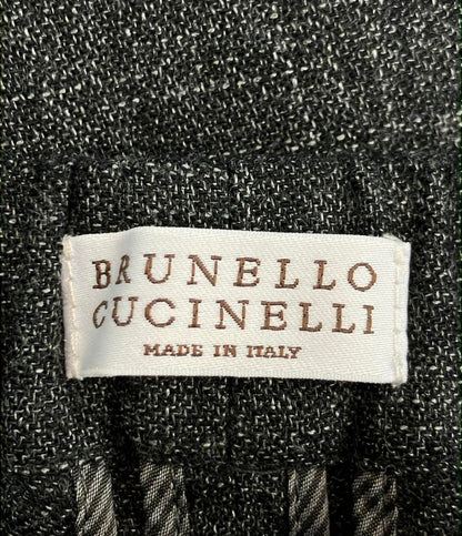 Brunello Cucinelli 2タックベルテッドトラウザーズ レディース SIZE 36 (S) ブルネロクチネリ