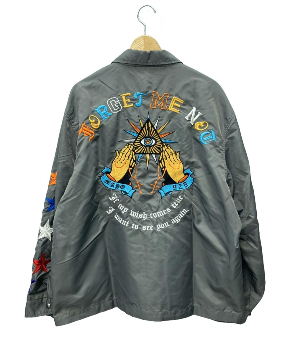 美品 メイヨー コーチジャケット 刺繍 メンズ SIZE XL MAYO