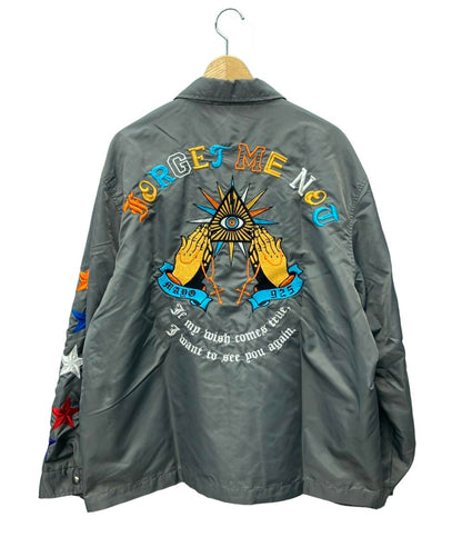 美品 メイヨー コーチジャケット 刺繍 メンズ SIZE XL MAYO