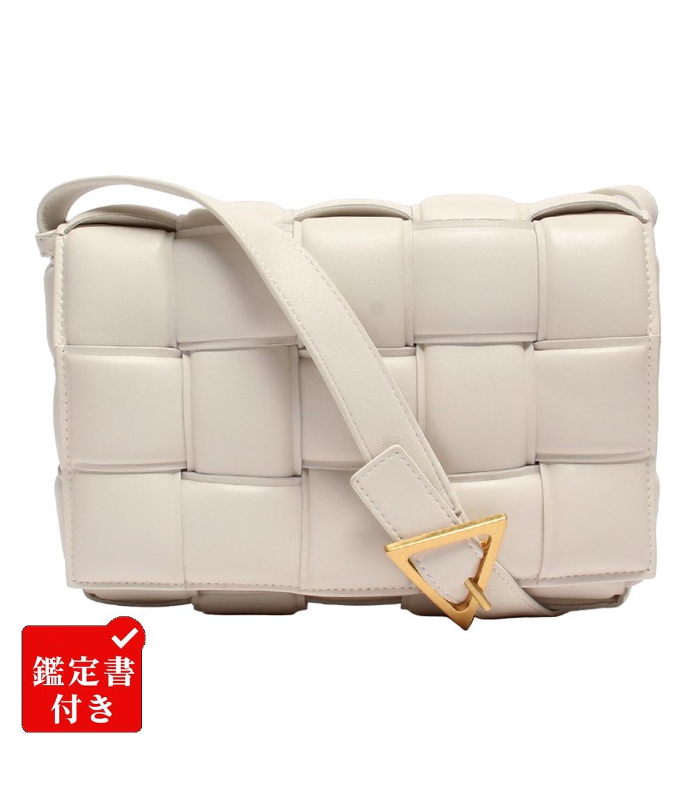 ボッテガ・ヴェネタ ショルダーバッグ 斜め掛け 肩掛け パデッド カセット イントレチャート レディース BOTTEGA VENETA