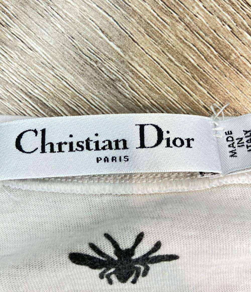 Christian Dior 半袖Tシャツ  プリント 953T03SG428 レディース SIZE S クリスチャンディオール