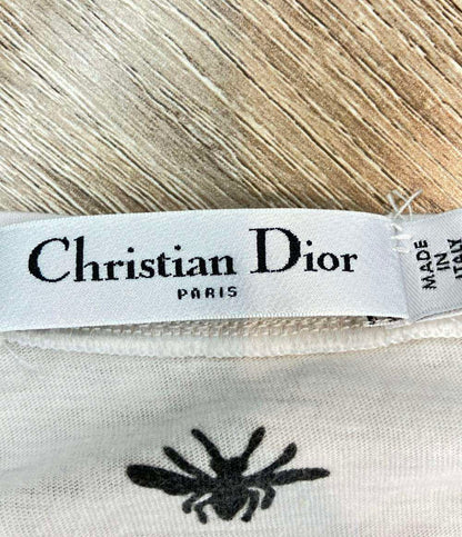 Christian Dior 半袖Tシャツ  プリント 953T03SG428 レディース SIZE S クリスチャンディオール