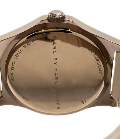 MARC BY MARC JACOBS 腕時計 クオーツ ブラウン MBM1215 メンズ マークバイマークジェイコブス