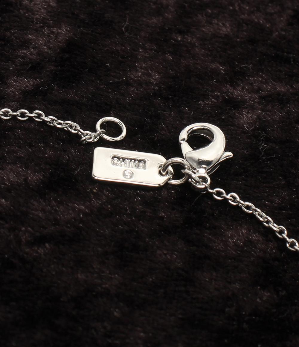 美品 コーチ ネックレス Cロゴ レディース COACH