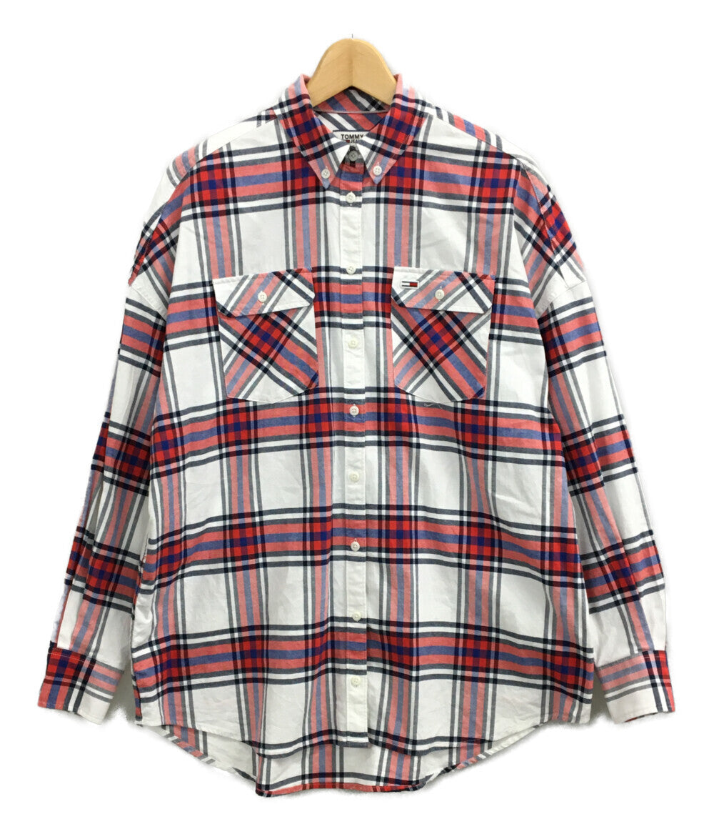 トミージーンズ  長袖ボタンダウンシャツ チェック柄      メンズ SIZE S (S) TOMMY JEANS