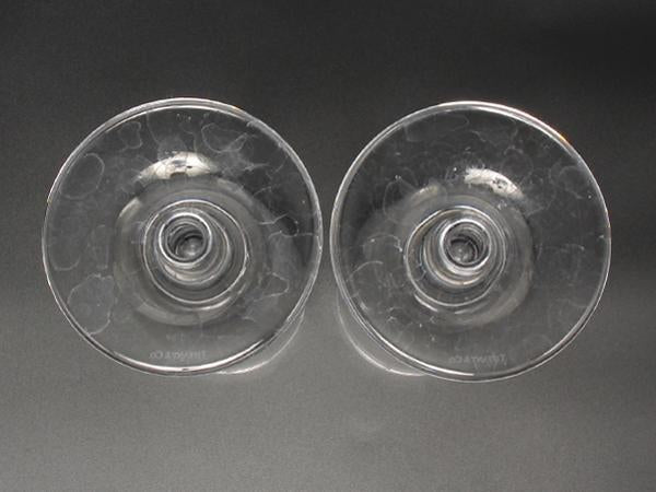 TIFFANY&Co. ビアグラス ワイン シャンパン 2点セット ペア アトラス ピルスナー ティファニー