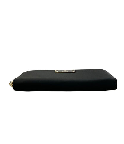 Kate Spade ラウンドファスナー長財布 ナイロン レザー WLRU2356 レディース ケイトスペード