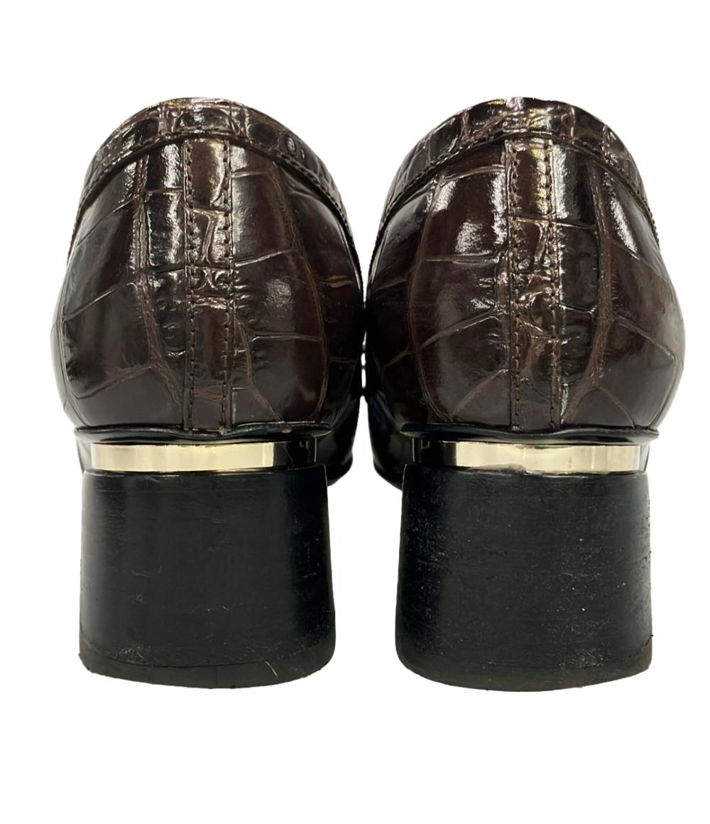 TOD’S スクウェアトゥタッセルパンプス レディース SIZE 34 1/2 トッズ