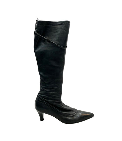 訳あり サルヴァトーレフェラガモ ロングブーツ レディース SIZE 6 1/2 (L) Salvatore Ferragamo