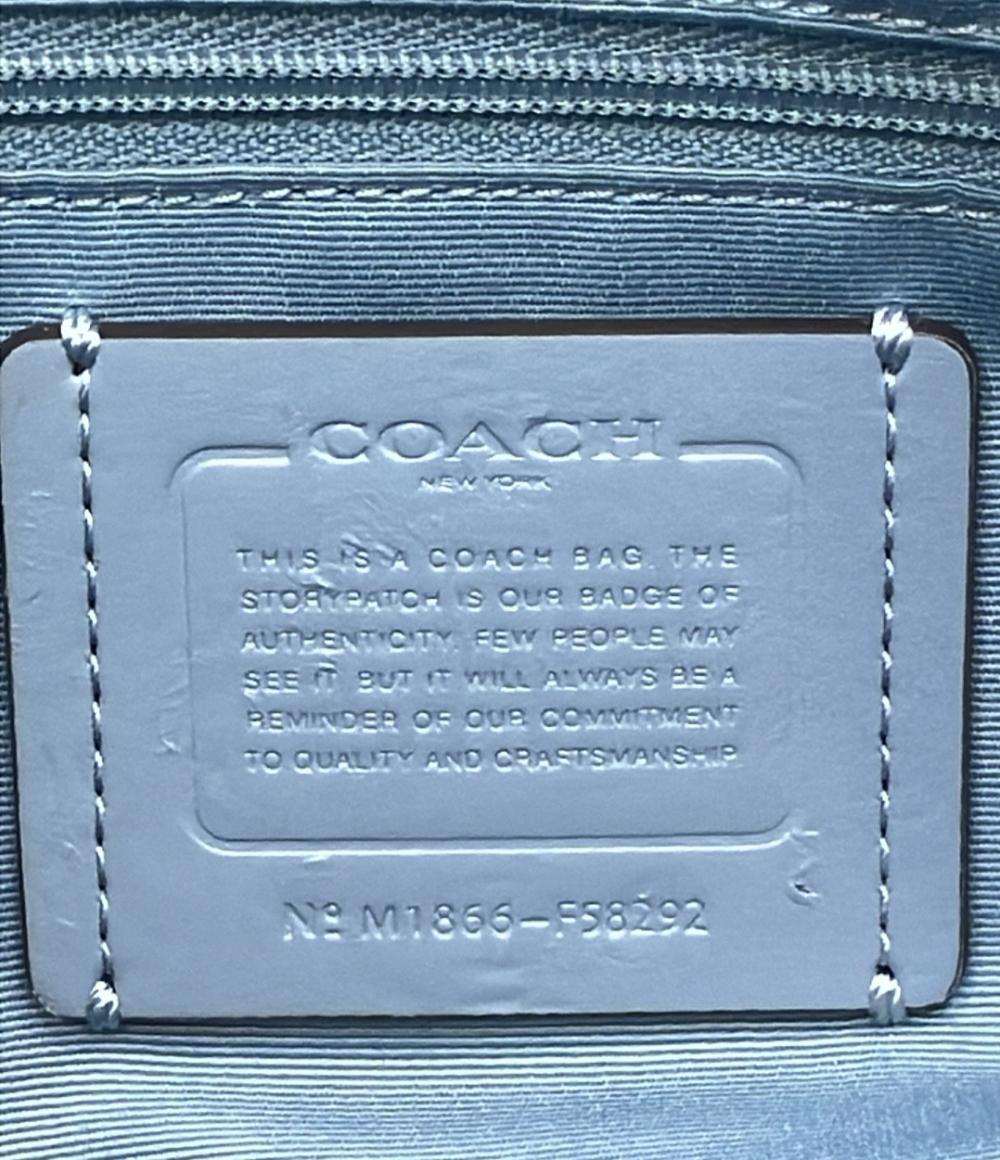 COACH トートバッグ ショルダーバッグ 肩掛け シグネチャー F58292