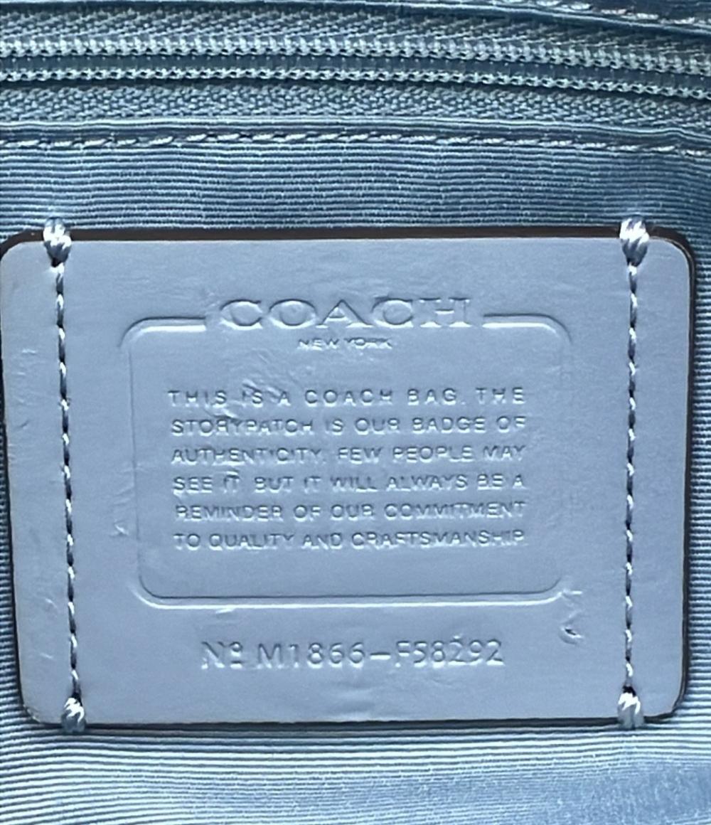 COACH トートバッグ ショルダーバッグ 肩掛け シグネチャー F58292 レディース コーチ