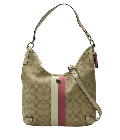 COACH 2way ショルダーバッグ 肩掛け 斜め掛け シグネチャー F14476 レディース コーチ