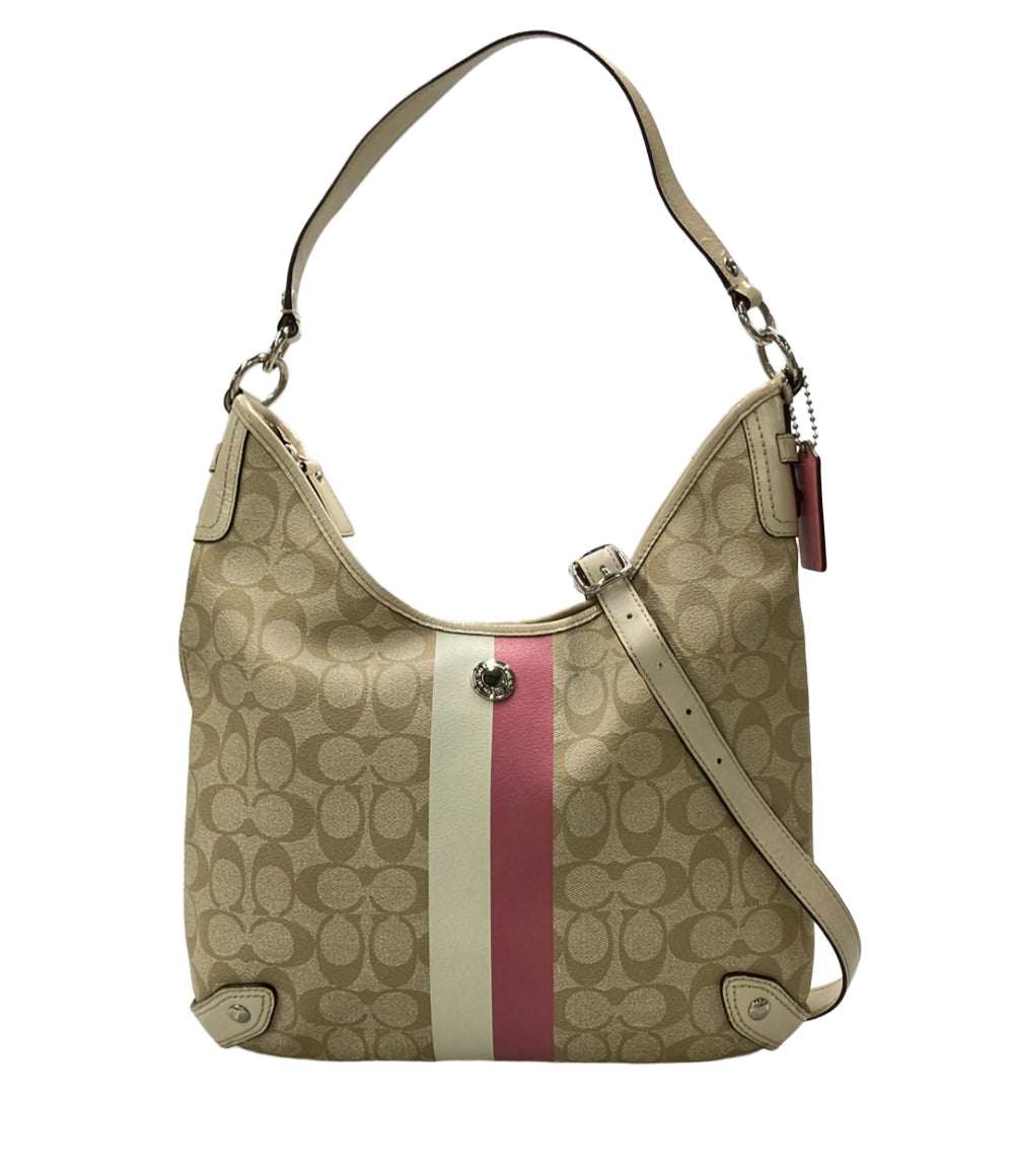 COACH 2way ショルダーバッグ 肩掛け 斜め掛け シグネチャー F14476 レディース コーチ