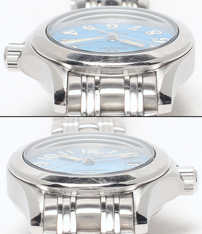 OMEGA 腕時計 シーマスター120 クオーツ ブルー 2581.88 レディース オメガ