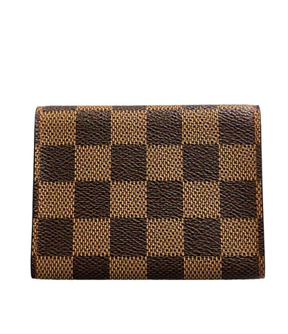LOUIS VUITTON カードケース 名刺入れ アンヴェロップ カルト ドゥ ヴィジット ダミエ エベヌ N62920 メンズ レディース ルイ・ヴィトン