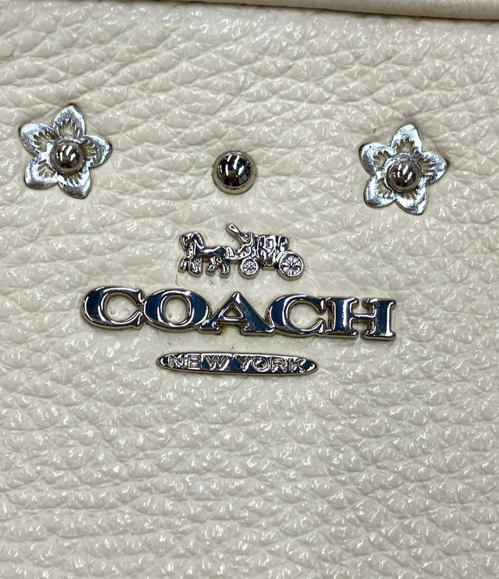 COACH ショルダーバッグ 斜め掛け レザー スタッズ レディース コーチ