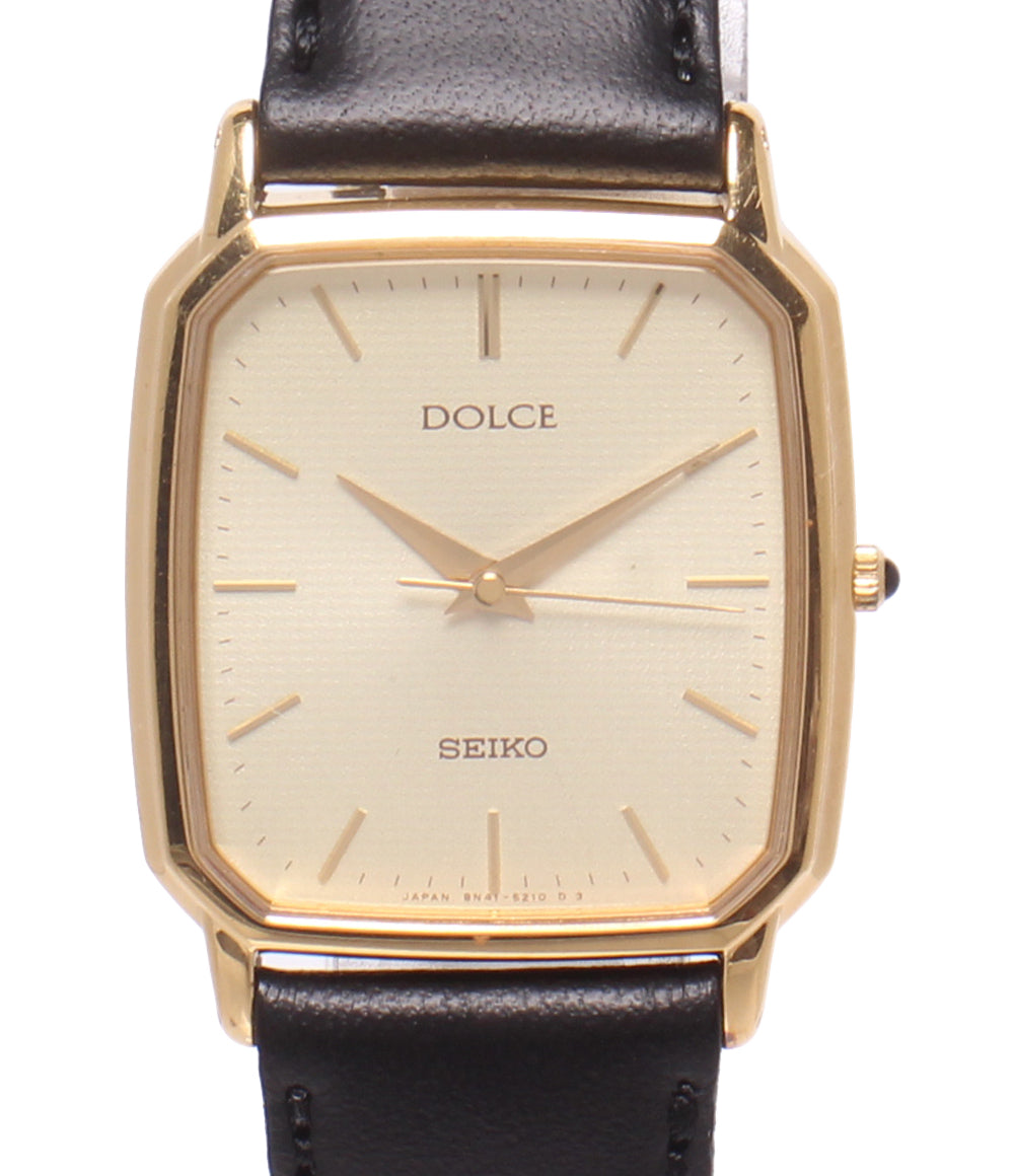 SEIKO 腕時計 ドルチェ  Dolce クオーツ ゴールド 8N41-5160 メンズ セイコー