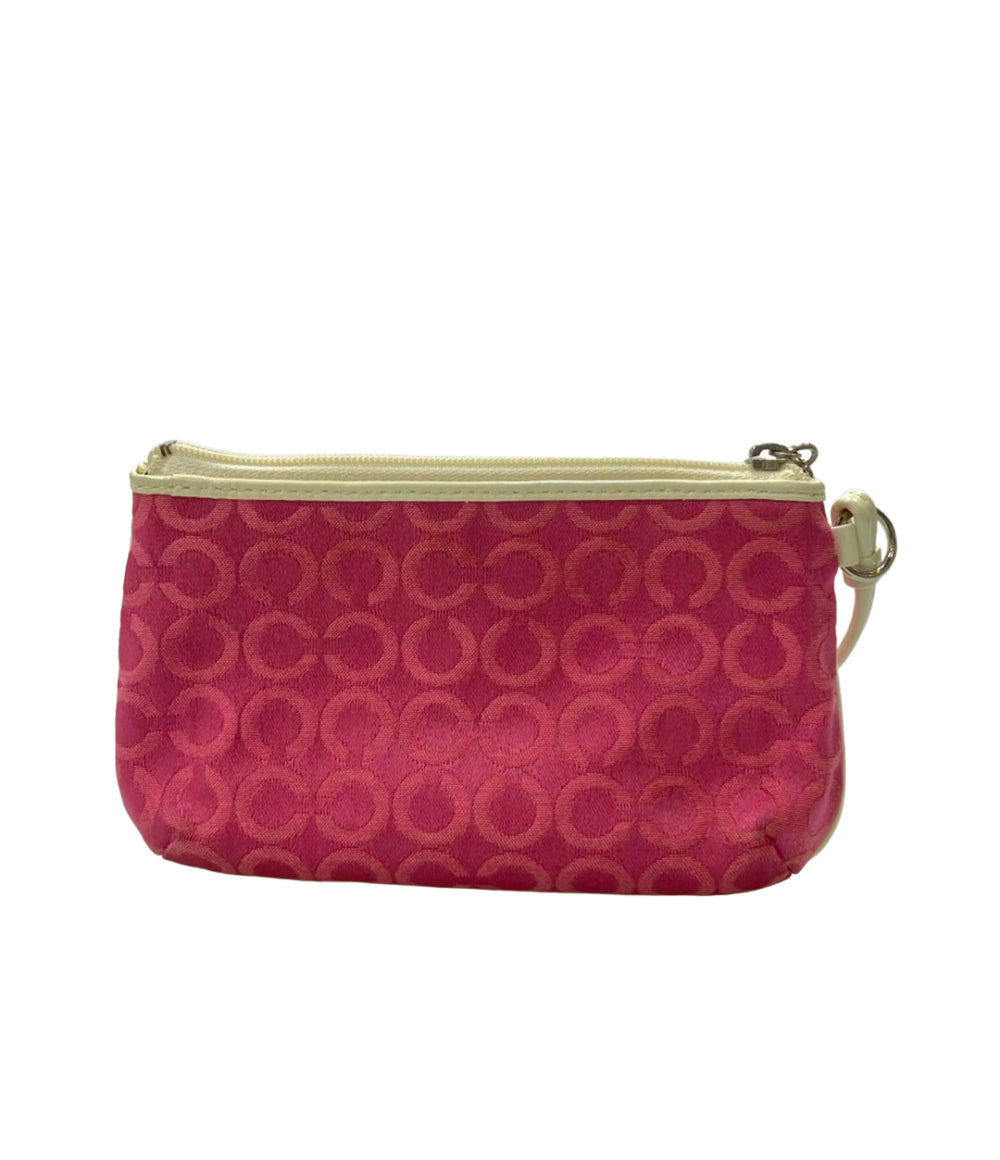 COACH ポーチ 花柄 オプアート レディース コーチ