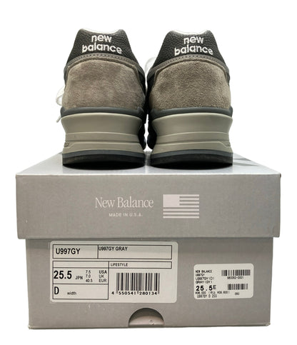 NEW BALANCE ローカットスニーカー U997GY メンズ SIZE 25.5 (S) ニューバランス