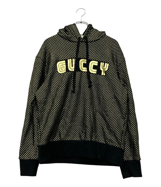 ♡GUCCI♡ 超美品！GUCCI× レア完売パーカー レディースS GUCCI パーカー 18SS ロゴ スター 星 ゴールド スウェット SEGA GUCCY