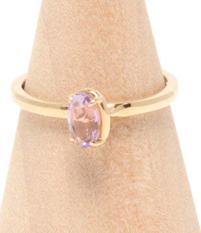 美品 リング 指輪 K10 ライトアメジスト レディース SIZE 10号