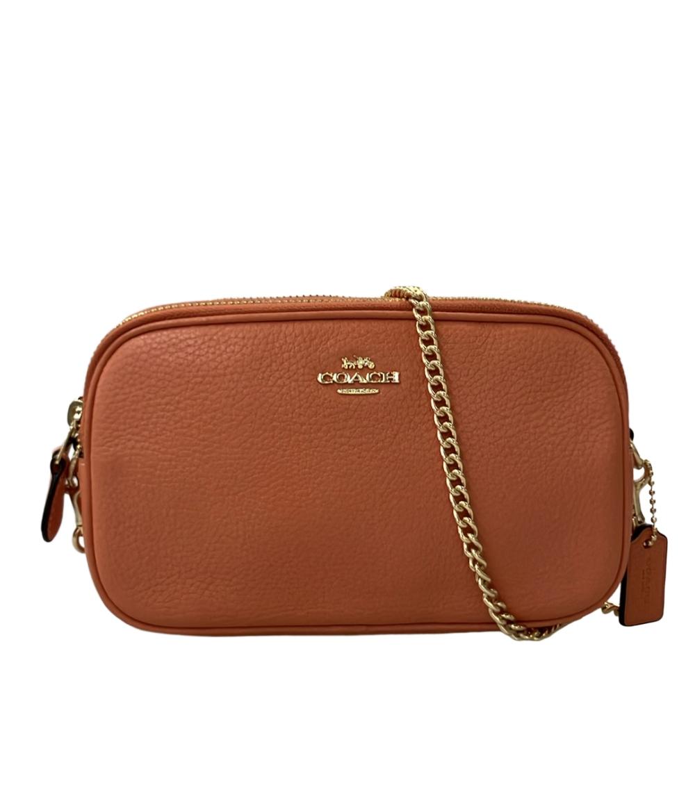 美品 COACH チェーンショルダーバッグ 斜め掛け F72490 レディース コーチ