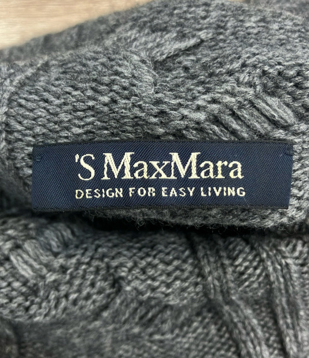 S Max Mara 長袖 ハイネック ニット レディース SIZE M エスマックスマーラ