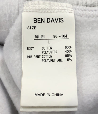 ベンデイビス  ハーフジップ長袖スウェット 裏起毛      メンズ SIZE L (L) BEN DAVIS