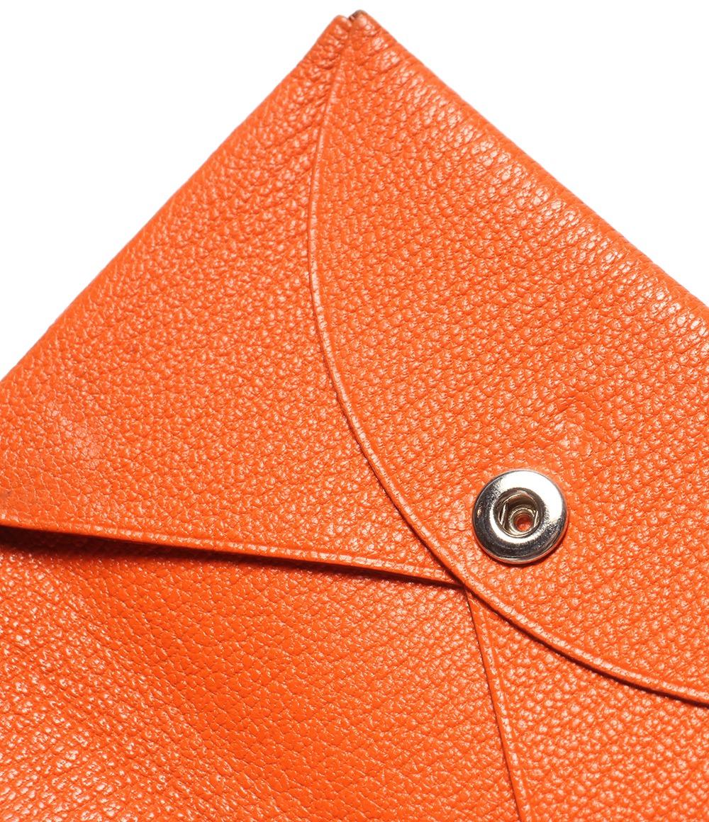 HERMES カードケース X刻印 シルバー金具 カルヴィ レディース メンズ エルメス