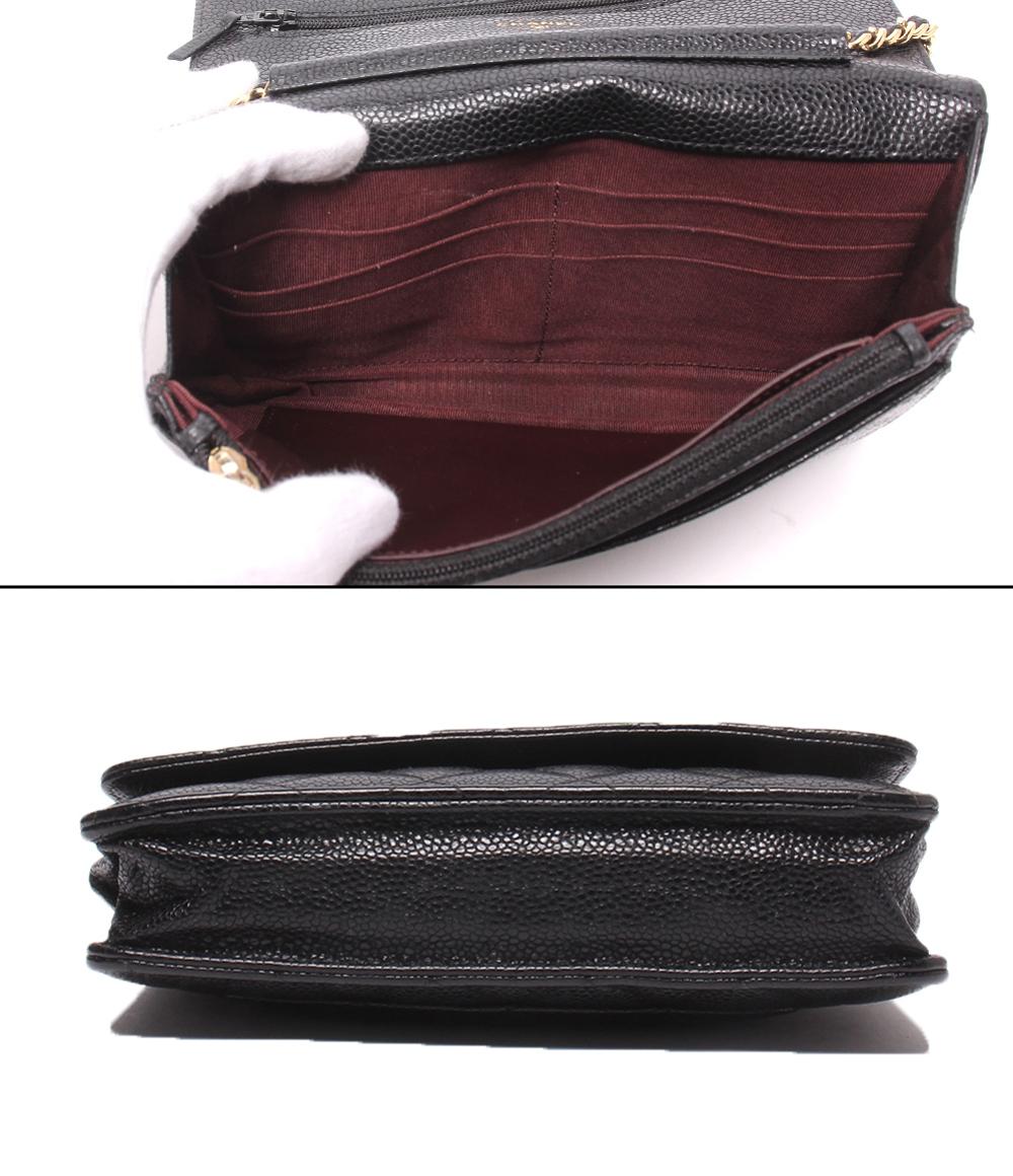 CHANEL チェーンウォレット チェーンショルダーバッグ ゴールド金具