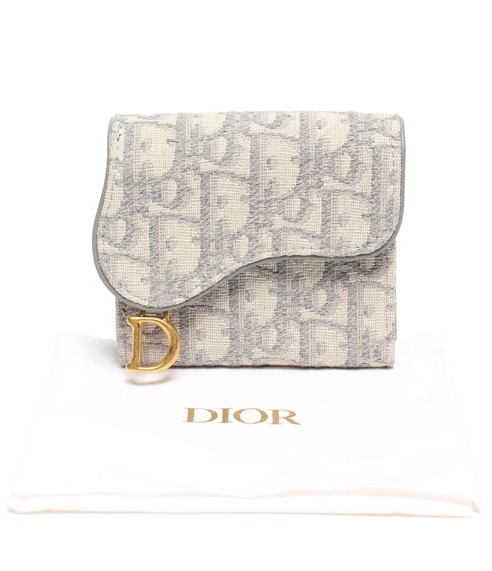 クリスチャンディオール 三つ折り財布 ロータスウォレット レディース Christian Dior