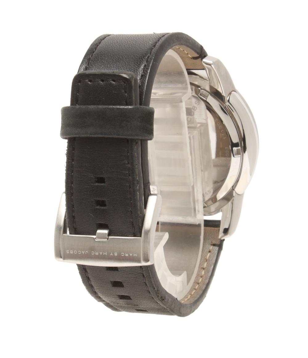 MARC BY MARC JACOBS 腕時計 ラリー クオーツ ブラック MBM5033 メンズ