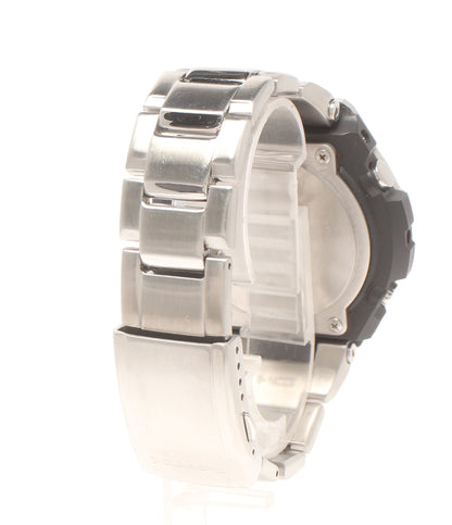 CASIO 腕時計 Gスチール G-STEEL 電波ソーラー G-SHOCK ソーラー ブラック GST-W110D メンズ カシオ