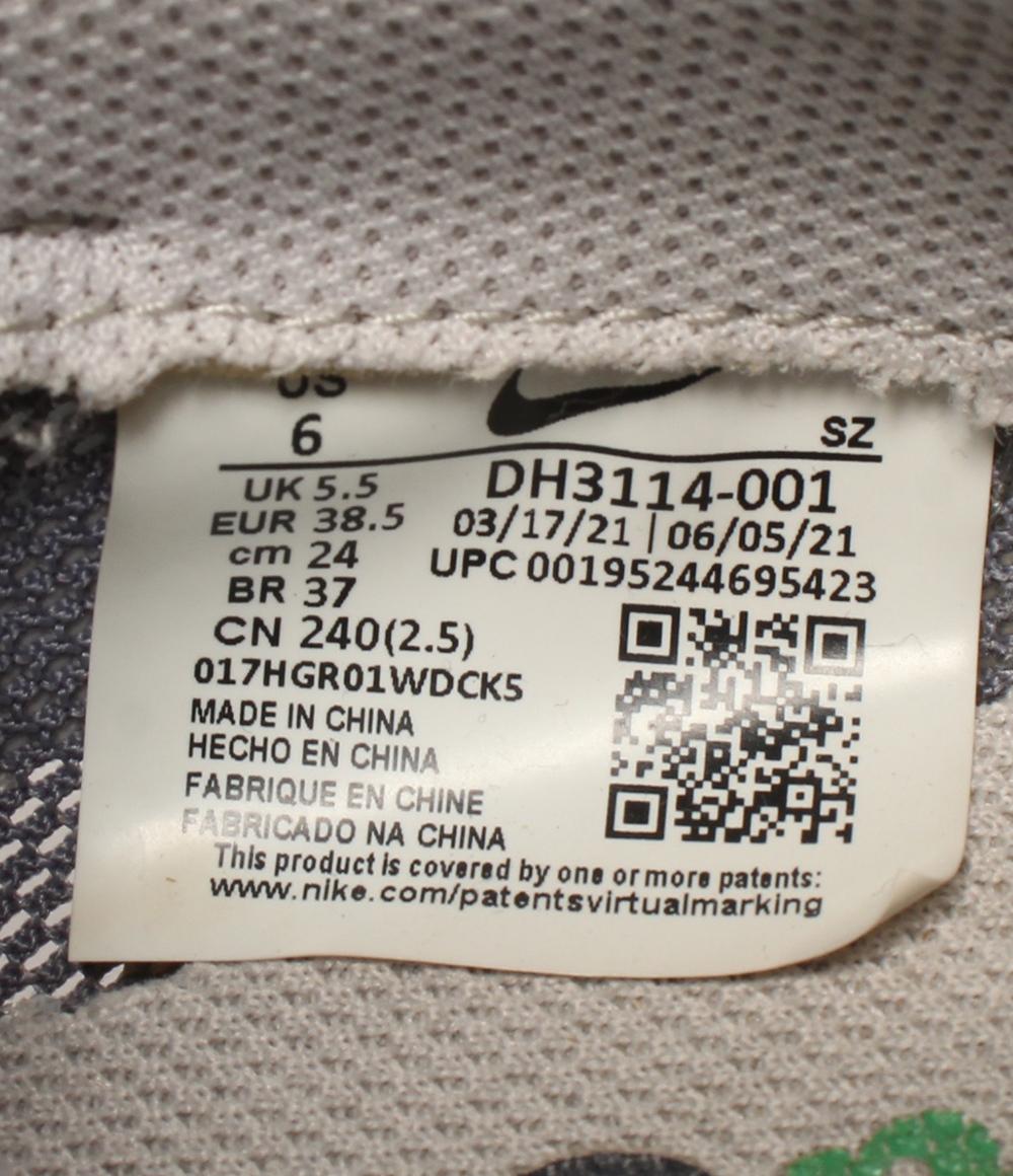 NIKE ローカットスニーカー×CLOT ×Sacai Grey Obsidian Cool Grey LD ワッフル DH3114-001 レディース SIZE 24.0 (L) ナイキ