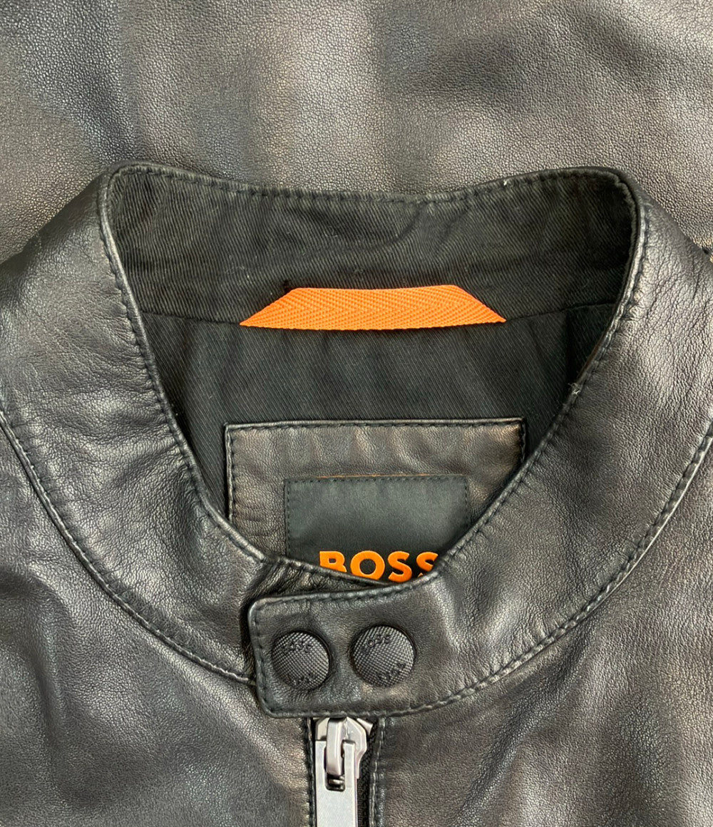 BOSS レザージャケット メンズ SIZE 52 ボス
