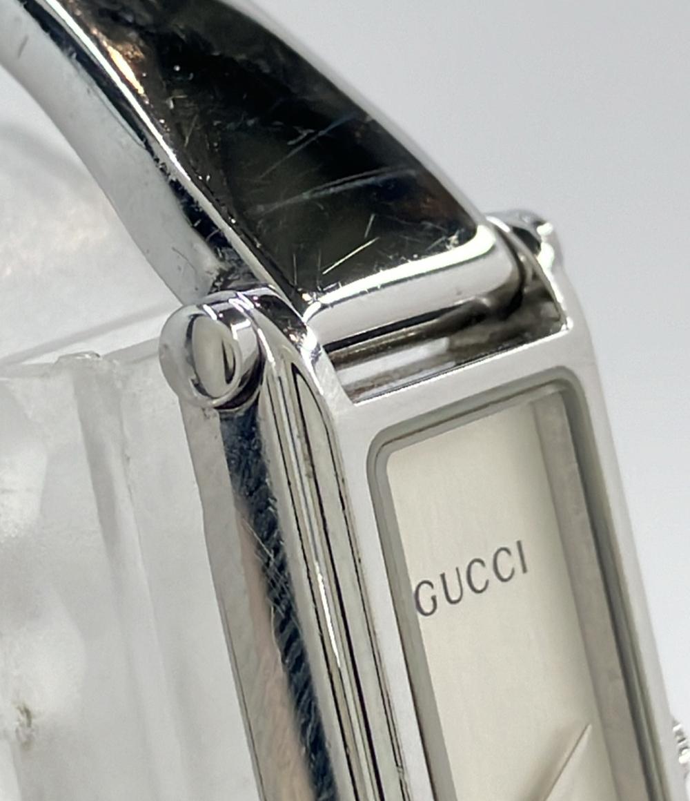 GUCCI 腕時計 クオーツ シルバー 1500L レディース グッチ