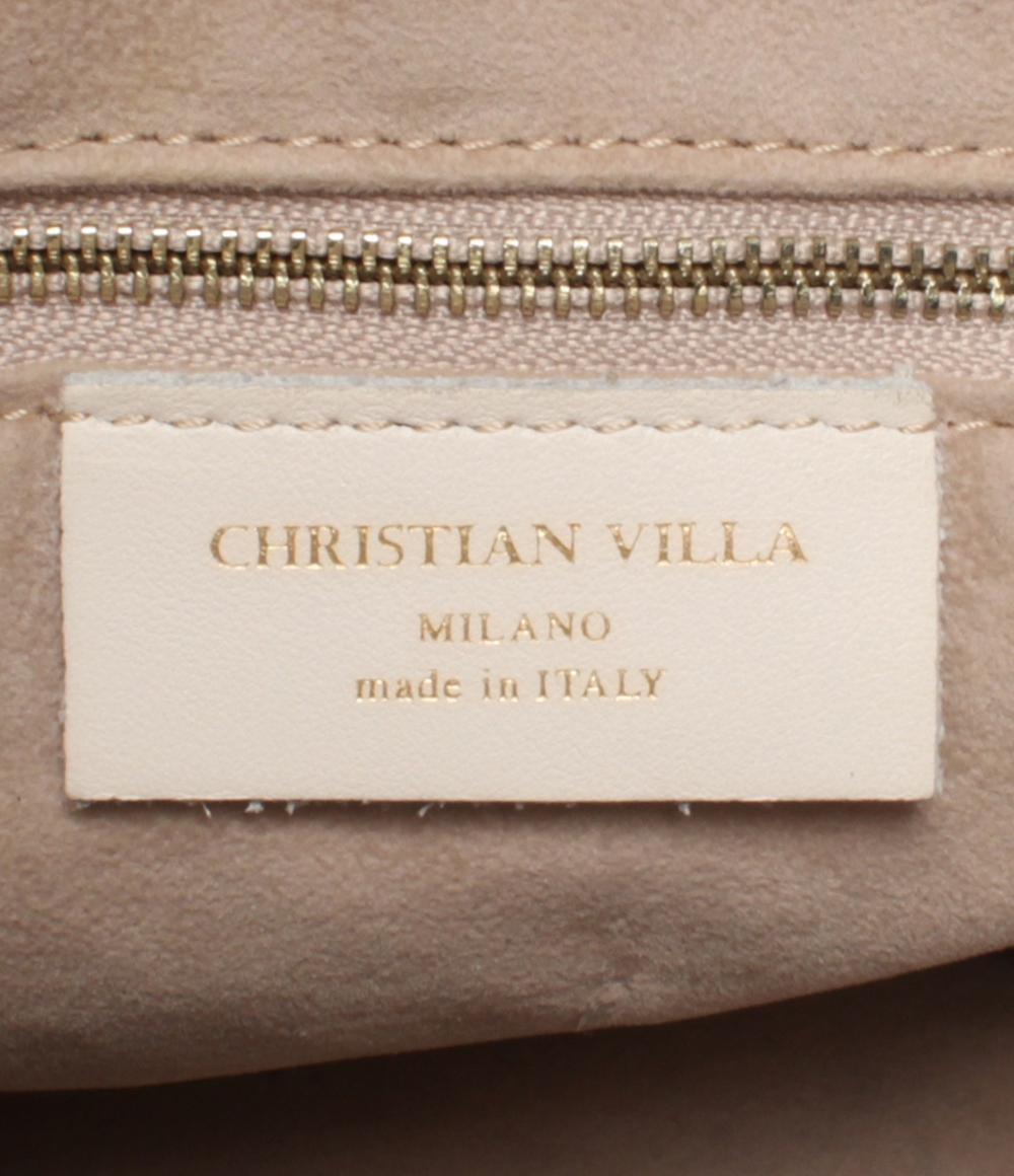 クリスチャンヴィラ 2way ハンドバッグ ショルダーバッグ 斜め掛け レディース CHRISTIAN VILLA