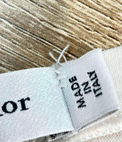 Christian Dior 半袖Tシャツ  プリント 953T03SG428 レディース SIZE S クリスチャンディオール
