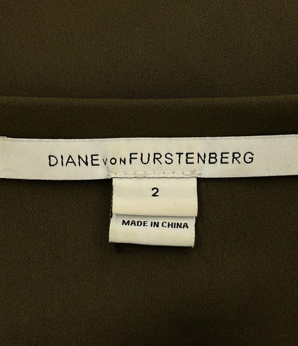 ダイアンフォンファステンバーグ 長袖ブラウス レディース SIZE 2 (M) DIANE von FURSTENBERG