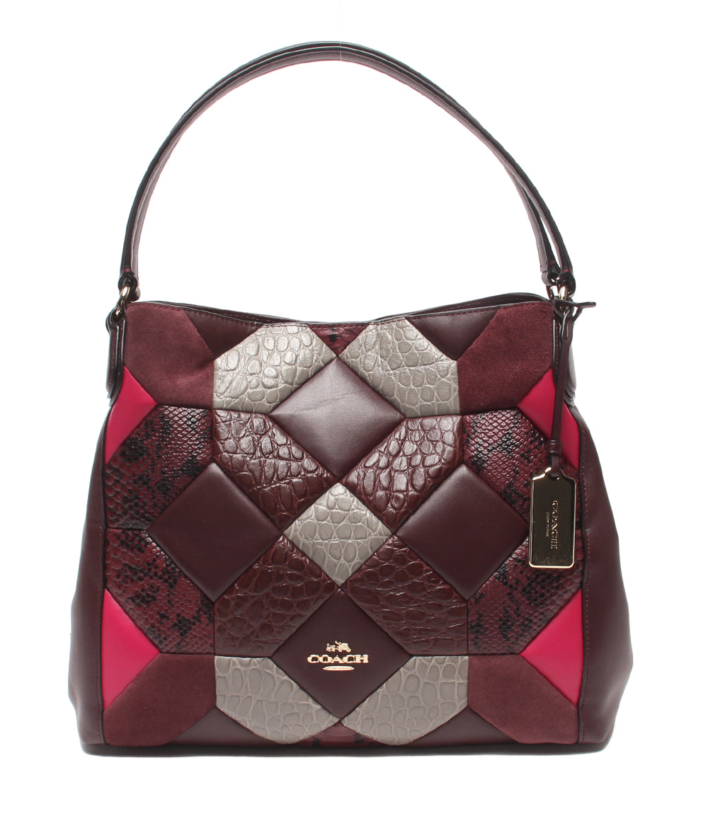 美品 COACH ハンドバッグ ショルダーバッグ 肩掛け キャニオンキルト レディース コーチ
