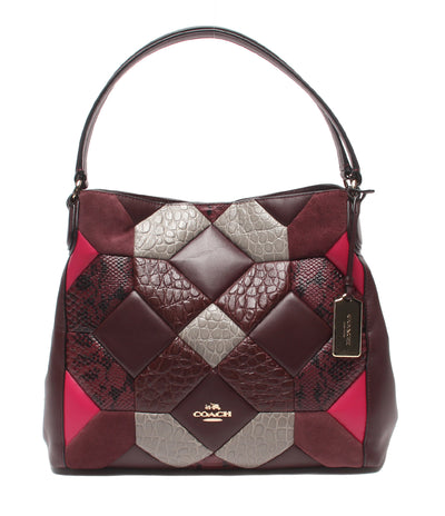 美品 COACH ハンドバッグ ショルダーバッグ 肩掛け キャニオンキルト レディース コーチ