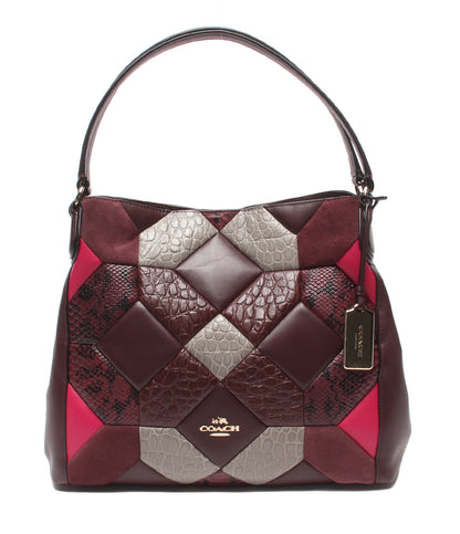 美品 COACH ハンドバッグ ショルダーバッグ 肩掛け キャニオンキルト レディース コーチ