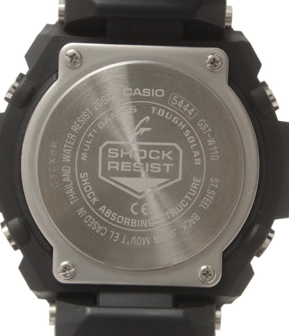 CASIO 腕時計 Gスチール G-STEEL G-SHOCK ソーラー ブラック GST-W110-1AJF メンズ カシオ