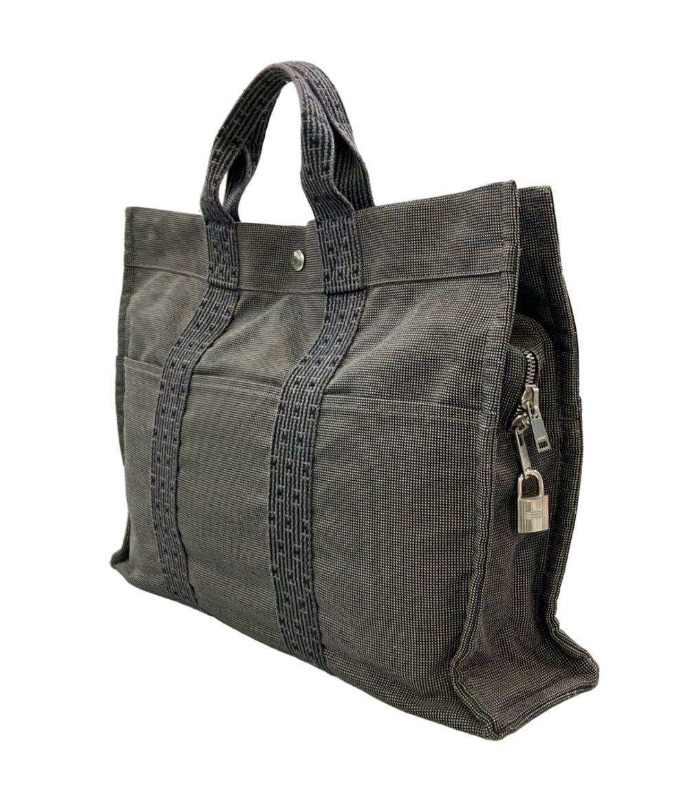 HERMES トートバッグ シルバー金具 エールライン MM レディース エルメス