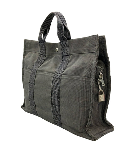 HERMES トートバッグ シルバー金具 エールライン MM レディース エルメス